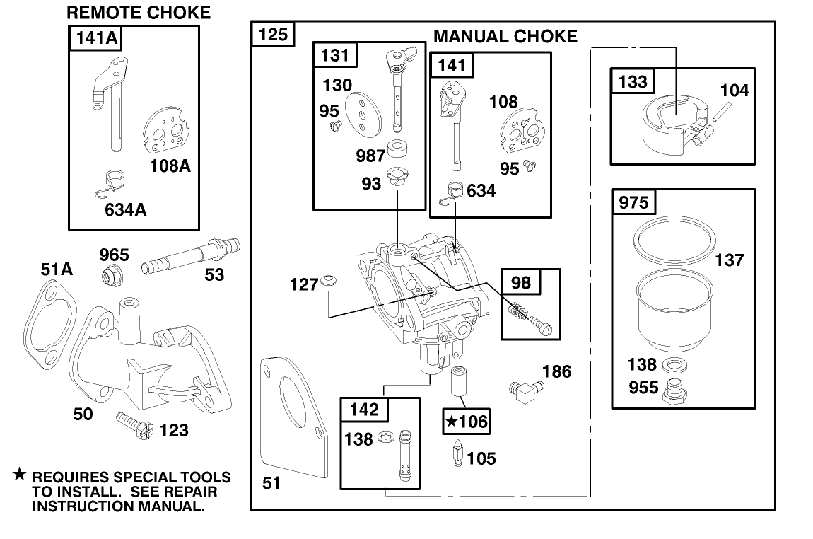 Engine Briggs & Stratton Model 195707-0421-E1