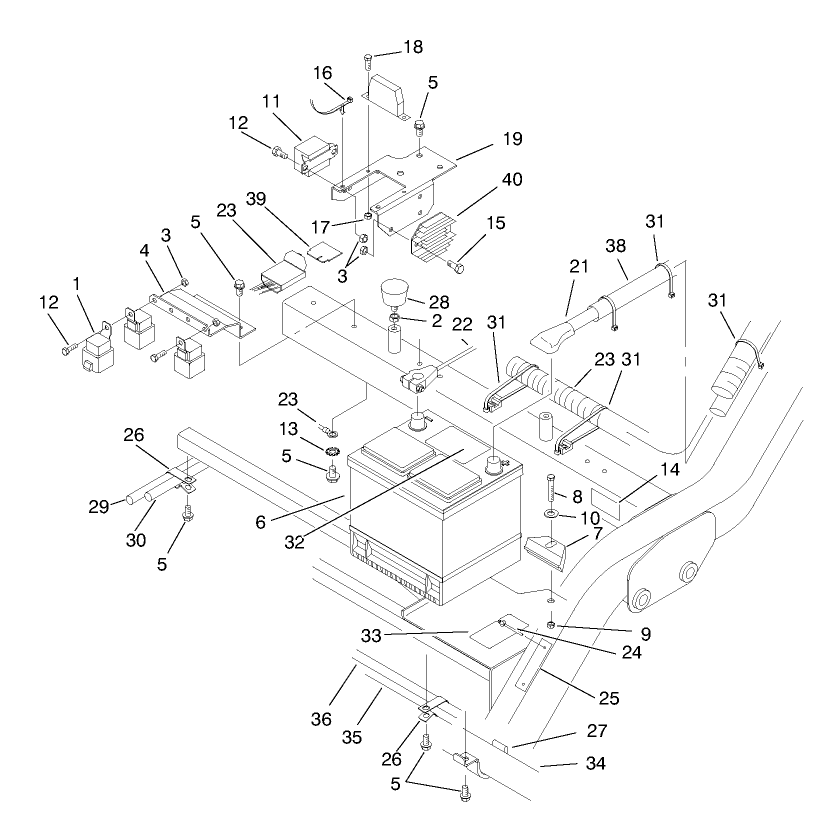 Electronics Installation Assembly