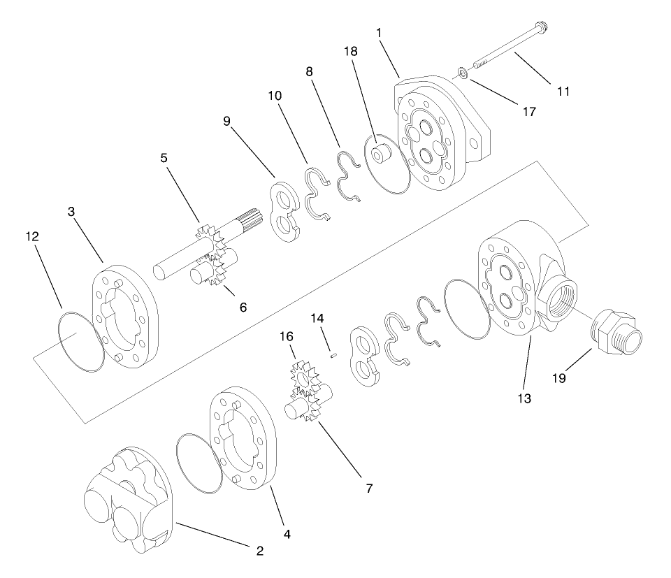 Gear Pump Assembly No. 95-0533