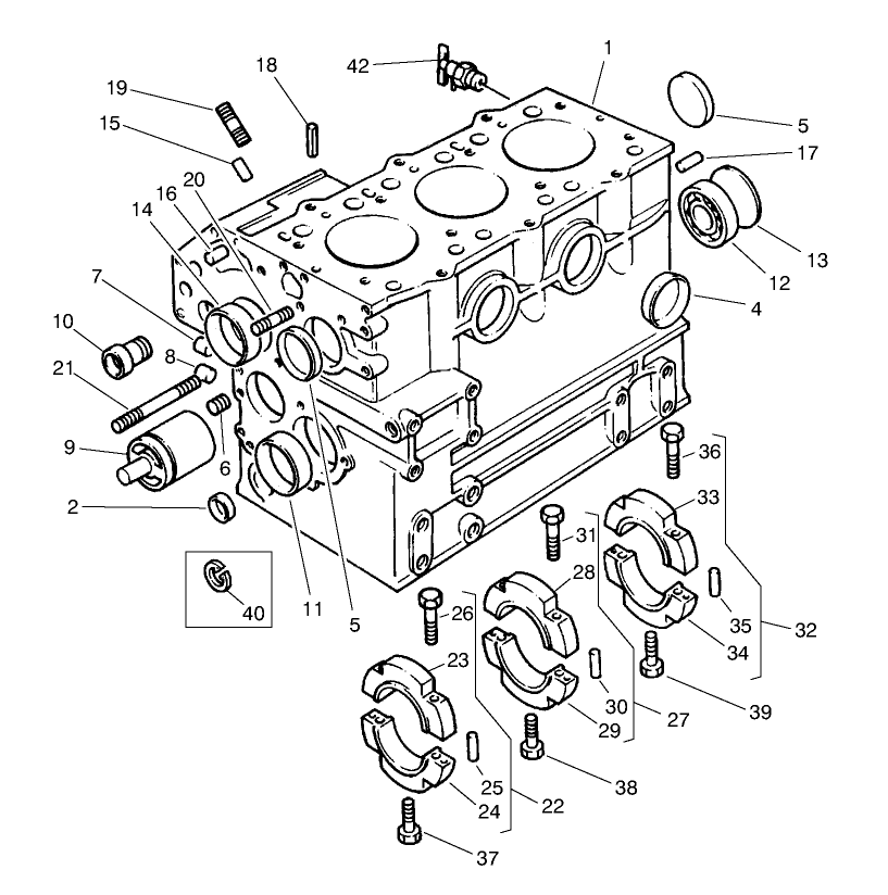 Cylinder Block Assembly