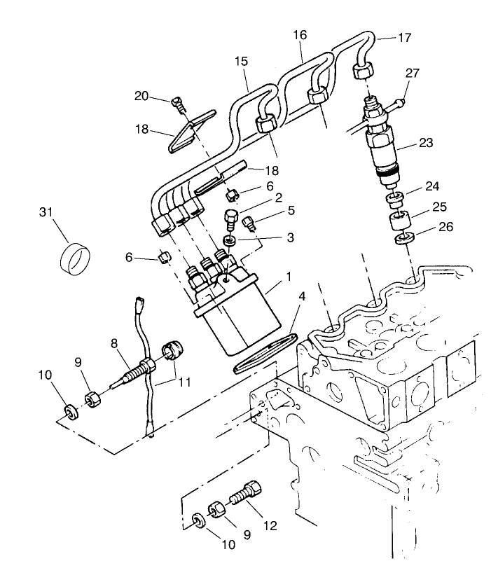 Fuel Injection System Assembly