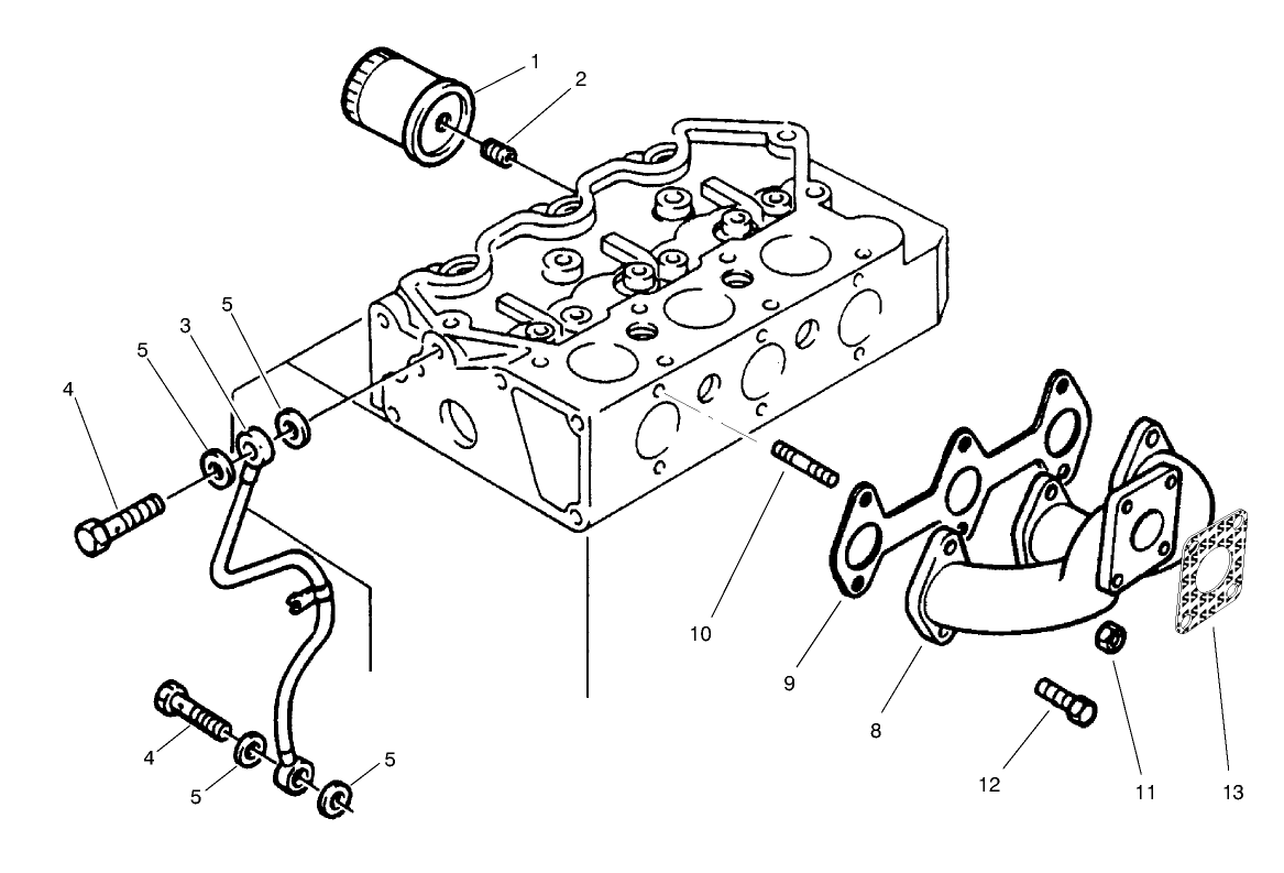 Oil Filter & Exhaust Manifold Assemblies