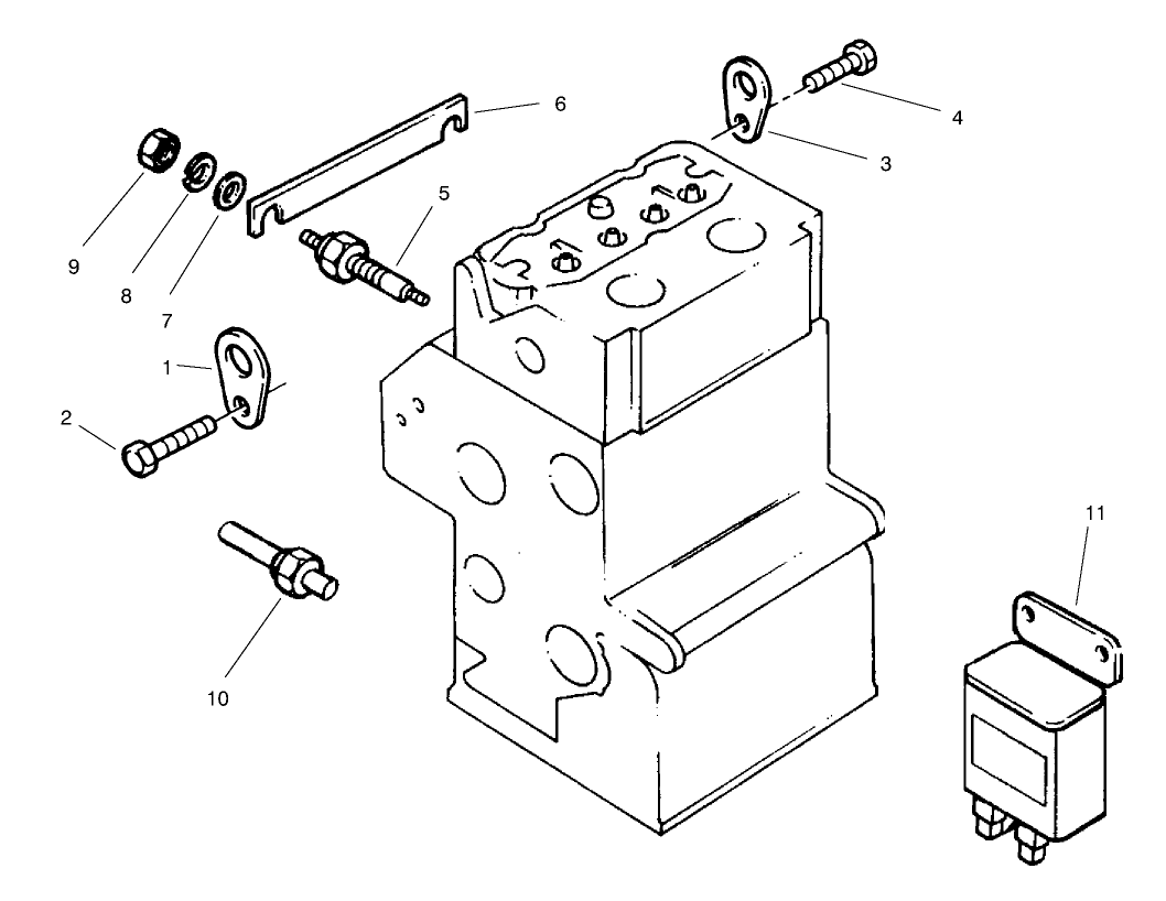 Engine Lifting Tab & Cold Start Assemblies