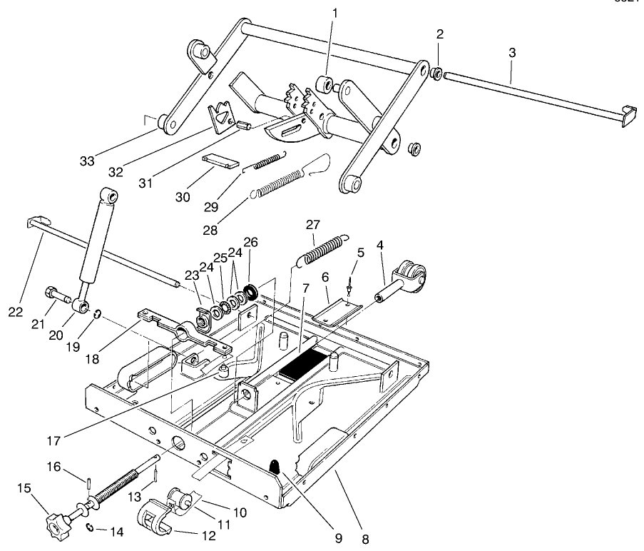 Seat Suspension Assembly