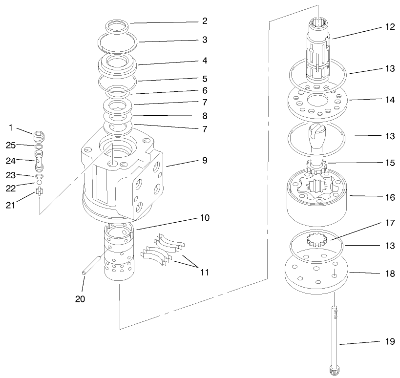 Power Steering Valve Assembly No. 92-9748