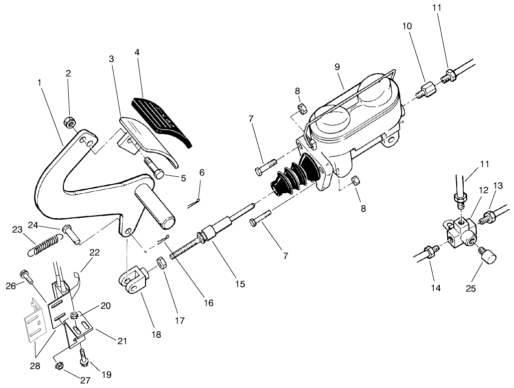 Service Brake Assembly