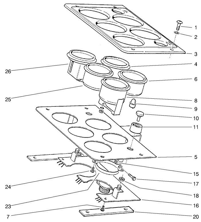 Upper Control Panel Assembly