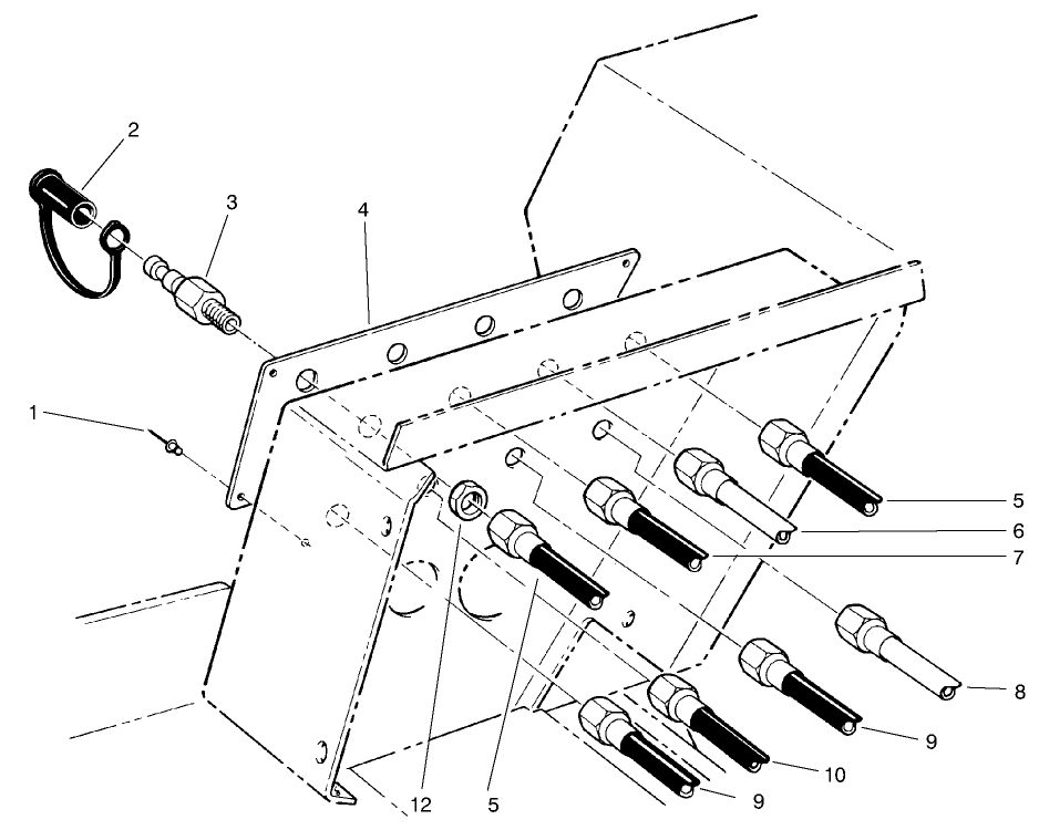 Hydraulic System Diagnostic Panel Assembly