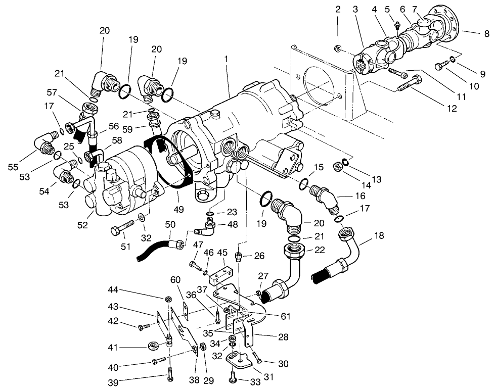 Variable Displacement Pump Installation