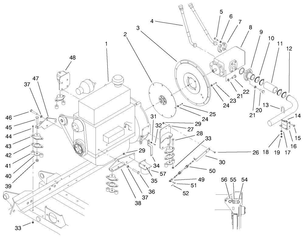 Engine Installation Assembly