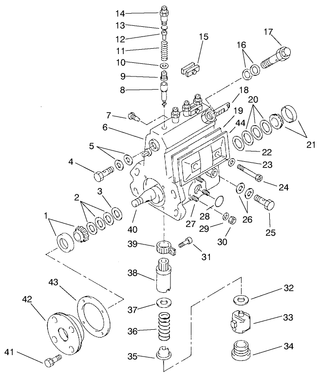Injection Pump Assembly