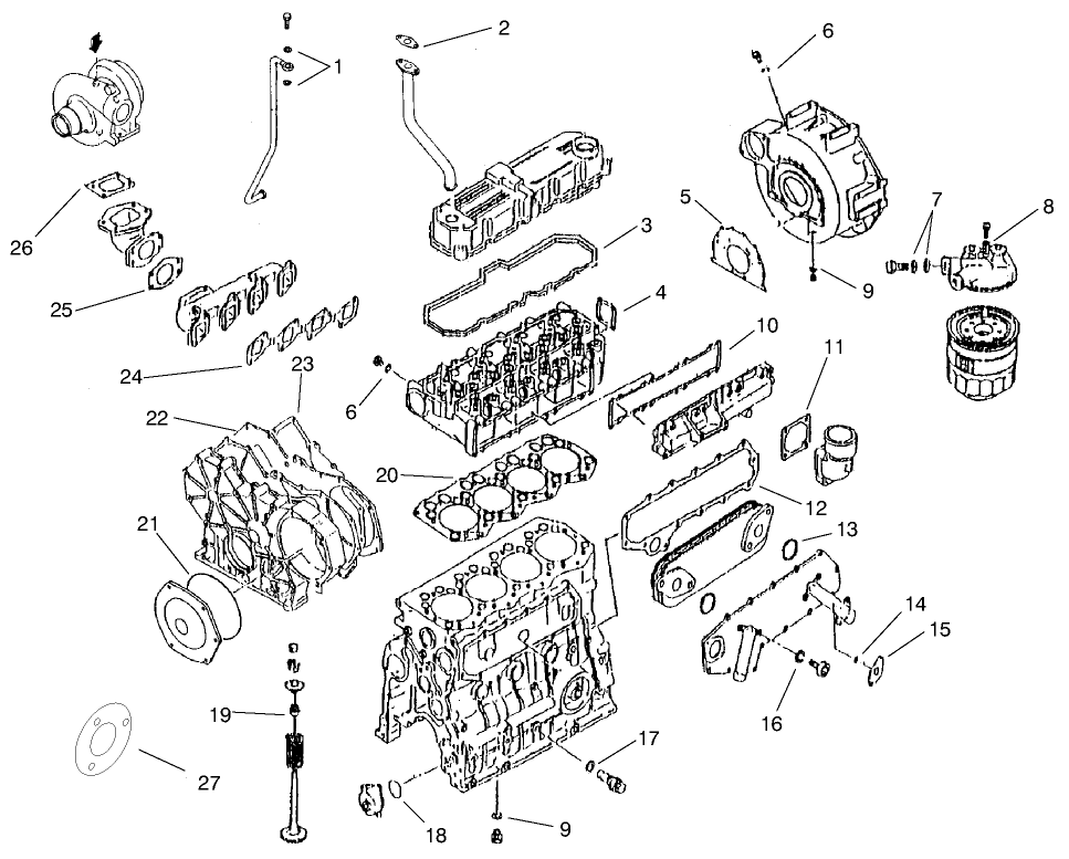 Overhaul Gasket Kit Assembly