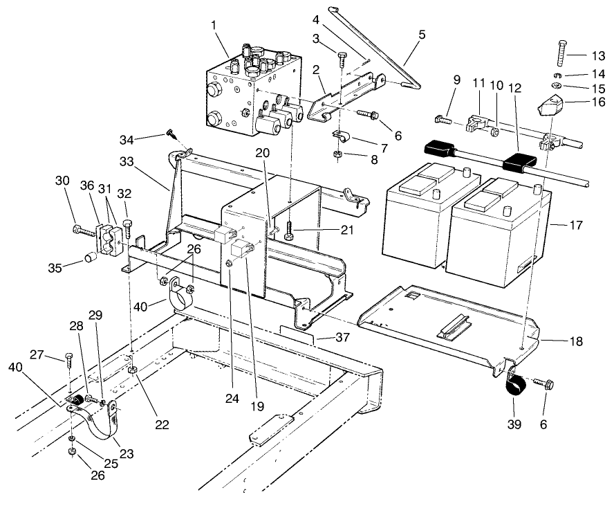 Battery Frame Assembly