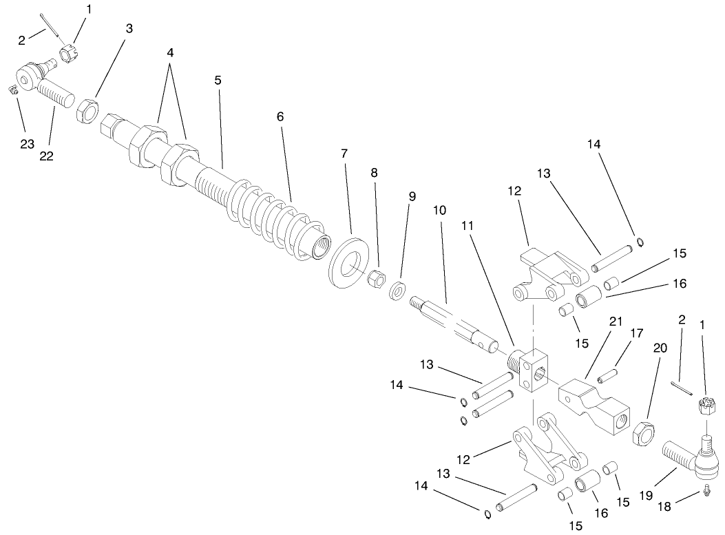 Wing Deck Latch Assembly
