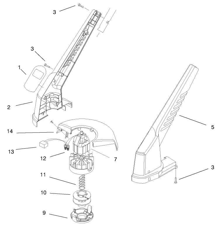 Motor & Housing Assembly