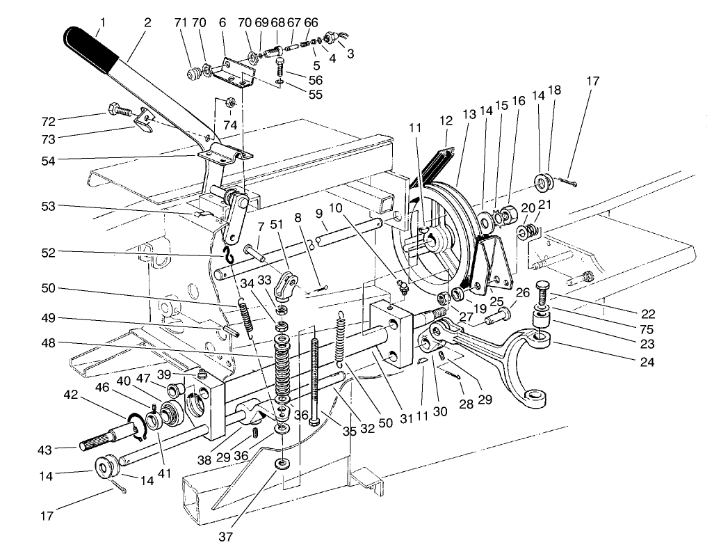 Power Take Off Assembly