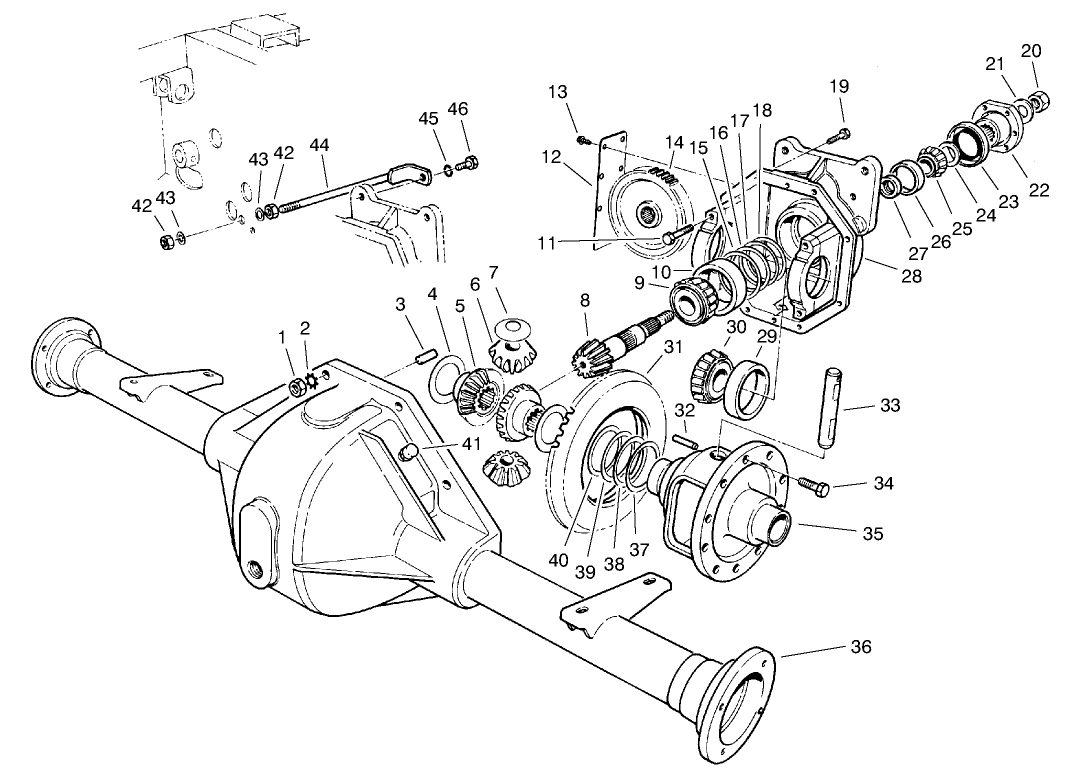 Front Axle Assembly No. 86-9630