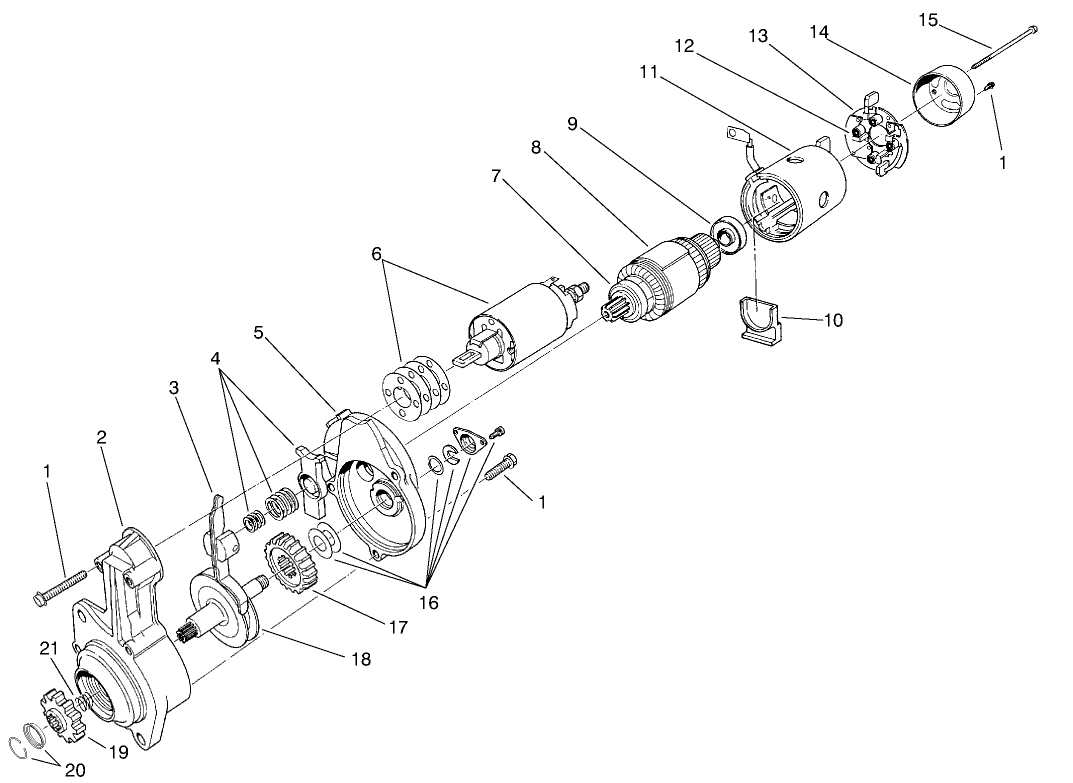 Starter Assembly No. 46-7610