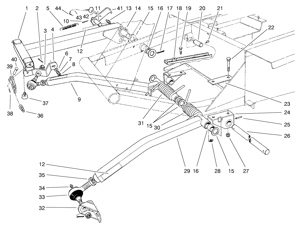 Push Arm Assembly
