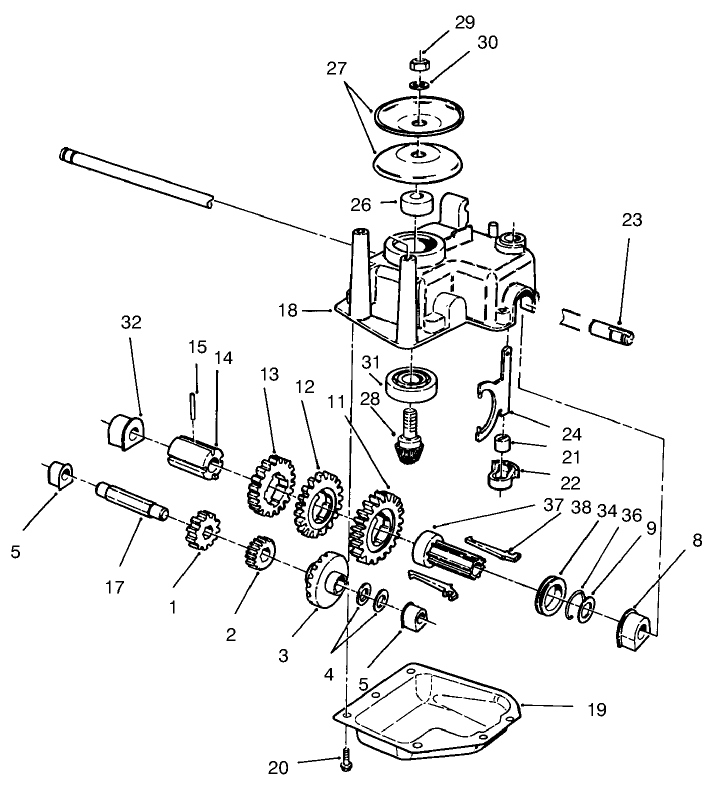 Gear Case Assembly