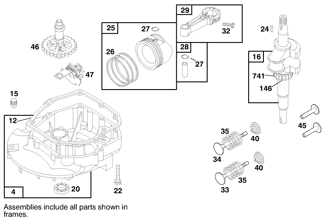 Engine Briggs & Stratton Model 12h802-1758-E1