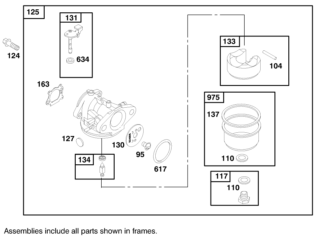 Engine Briggs & Stratton Model 12h802-1758-E1