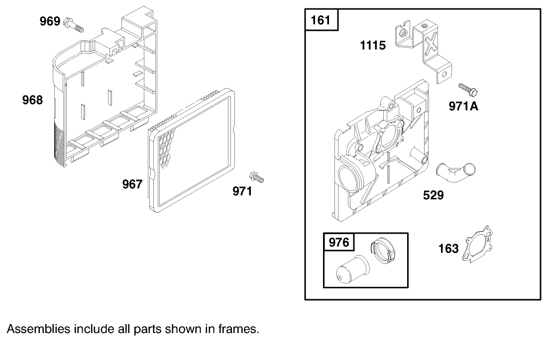 Engine Briggs & Stratton Model 12h802-1758-E1