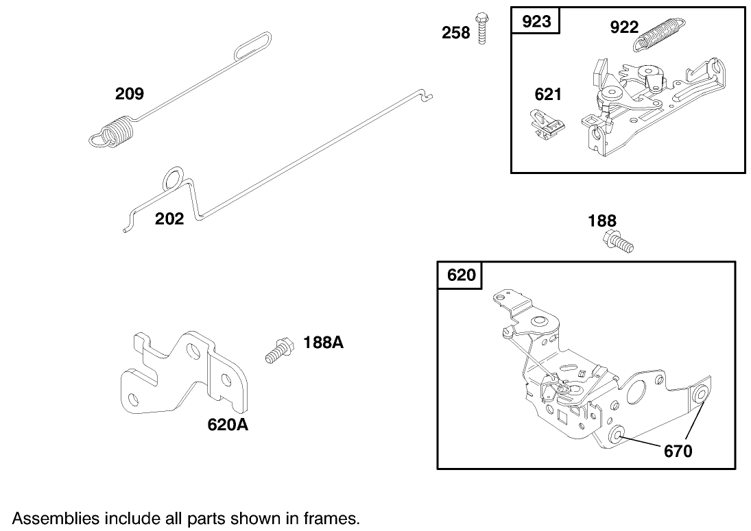 Engine Briggs & Stratton Model 12h802-1758-E1