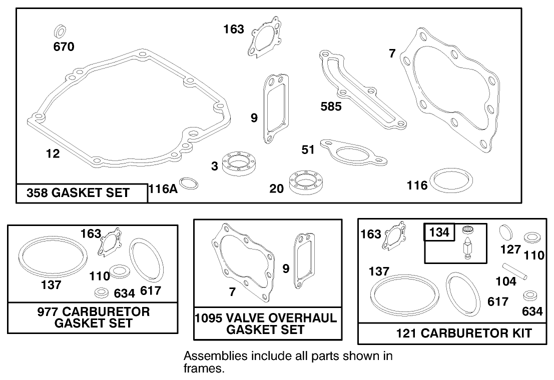 Engine Briggs & Stratton Model 12h802-1758-E1
