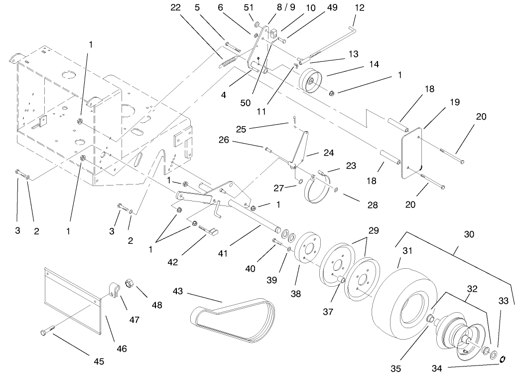 Wheels, Brakes And Traction Belts