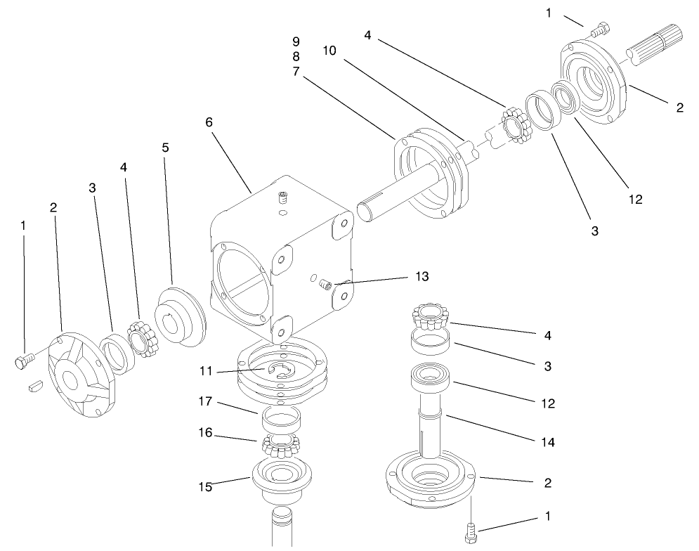 Gear Box Assembly No. 94-4641