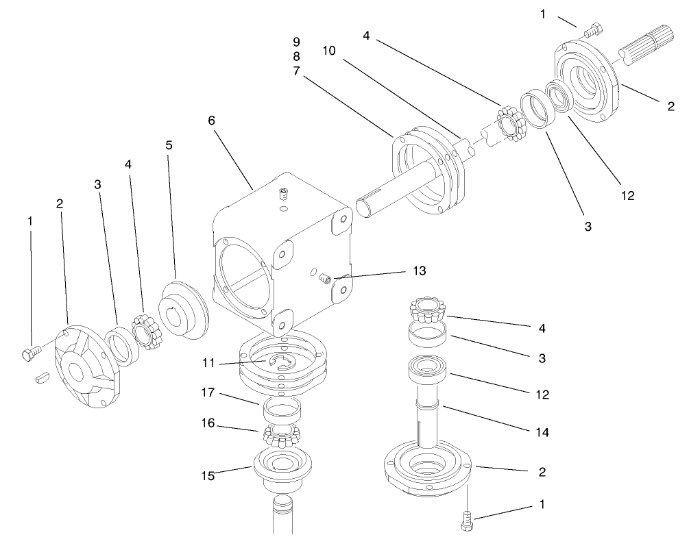 Gear Box Assembly No. 94-4641