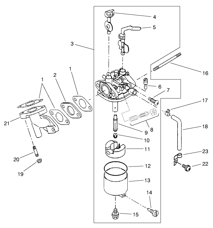 Engine Carburetor Asm