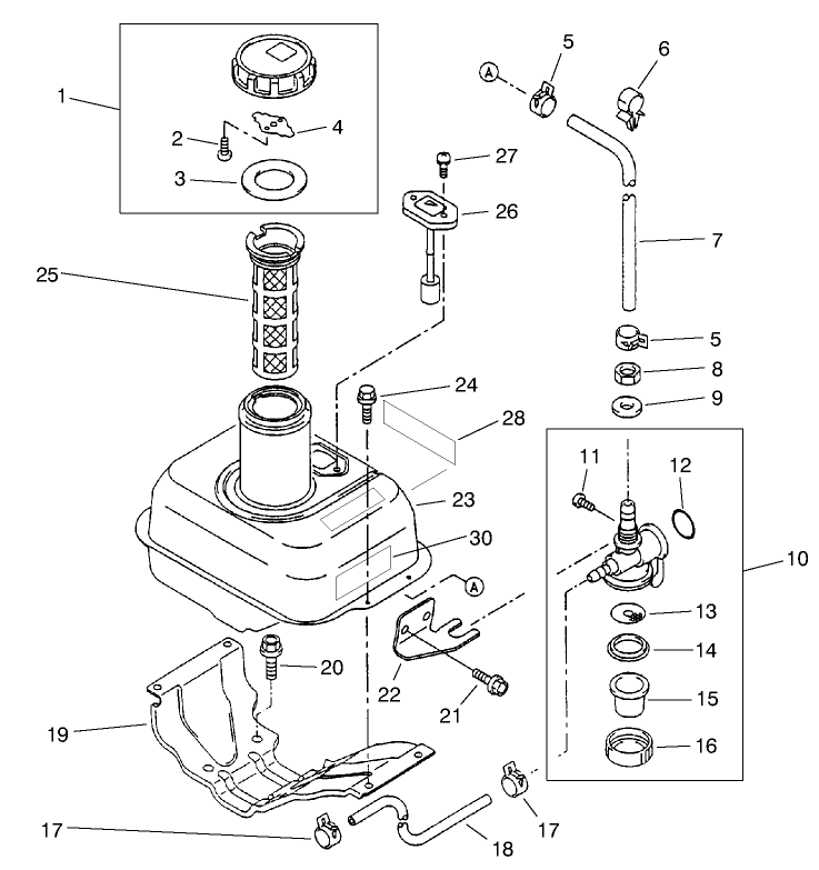 Engine Fuel Tank Asm