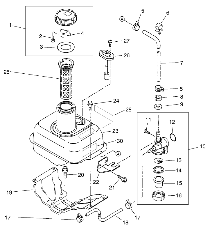 Engine Fuel Tank Asm