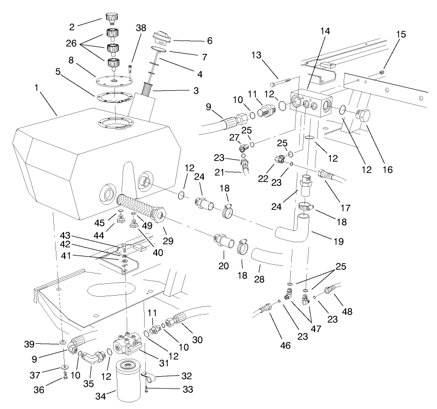 Hydraulic Reservoir Assembly