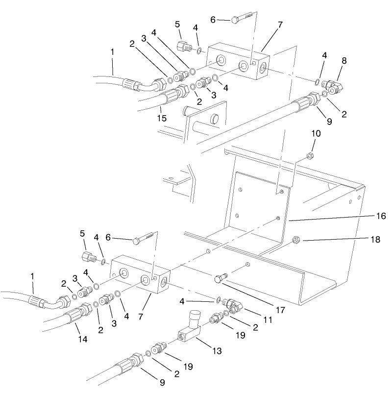 Rear Hydraulic Manifolds
