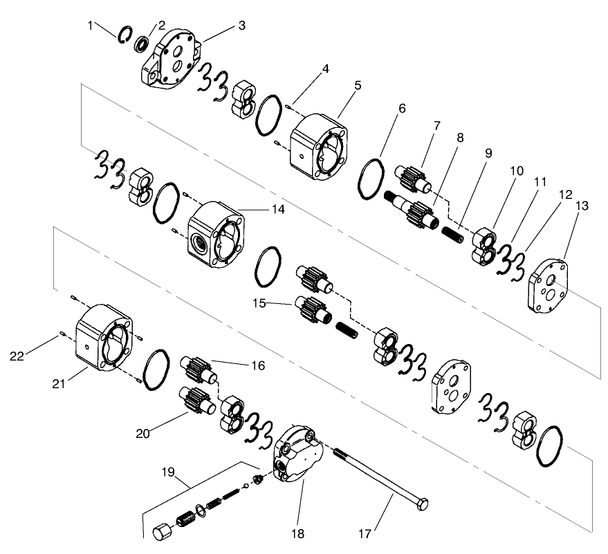 Hydraulic Pump No. 93-1376