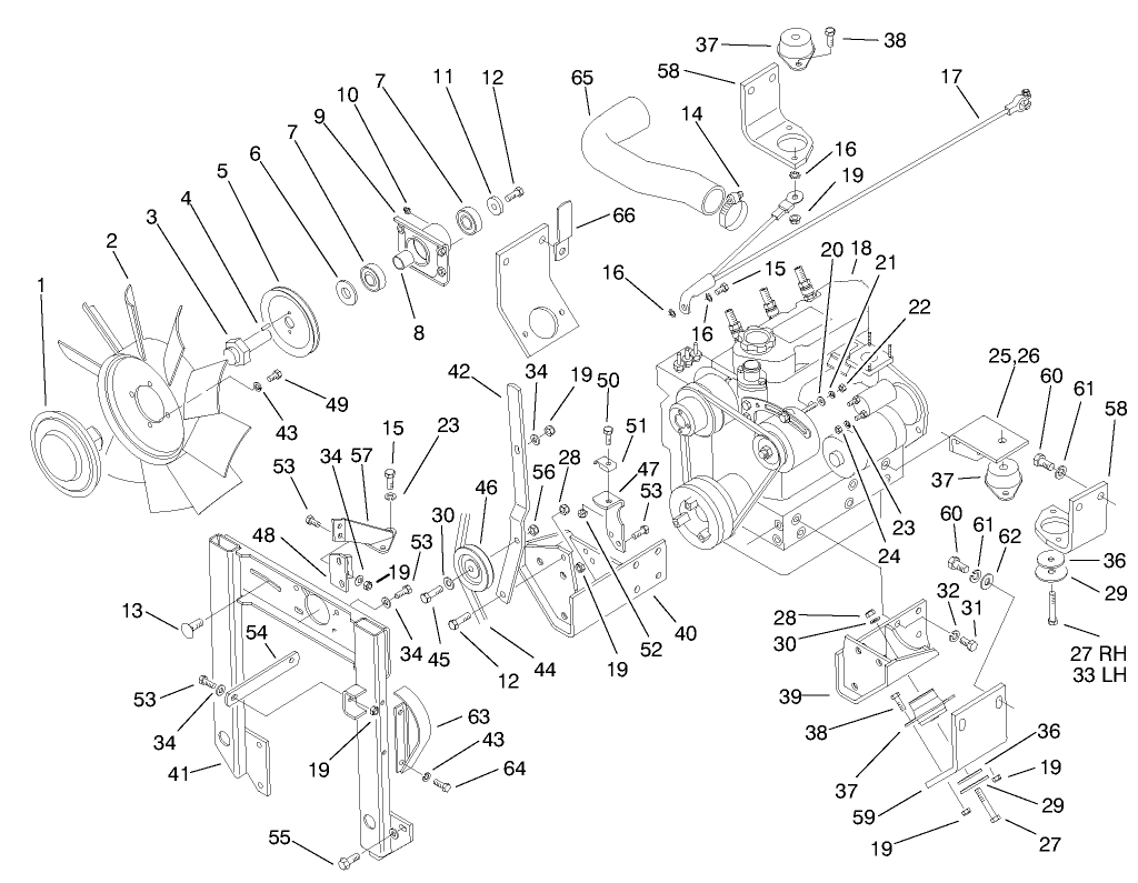 Engine Installation Assembly