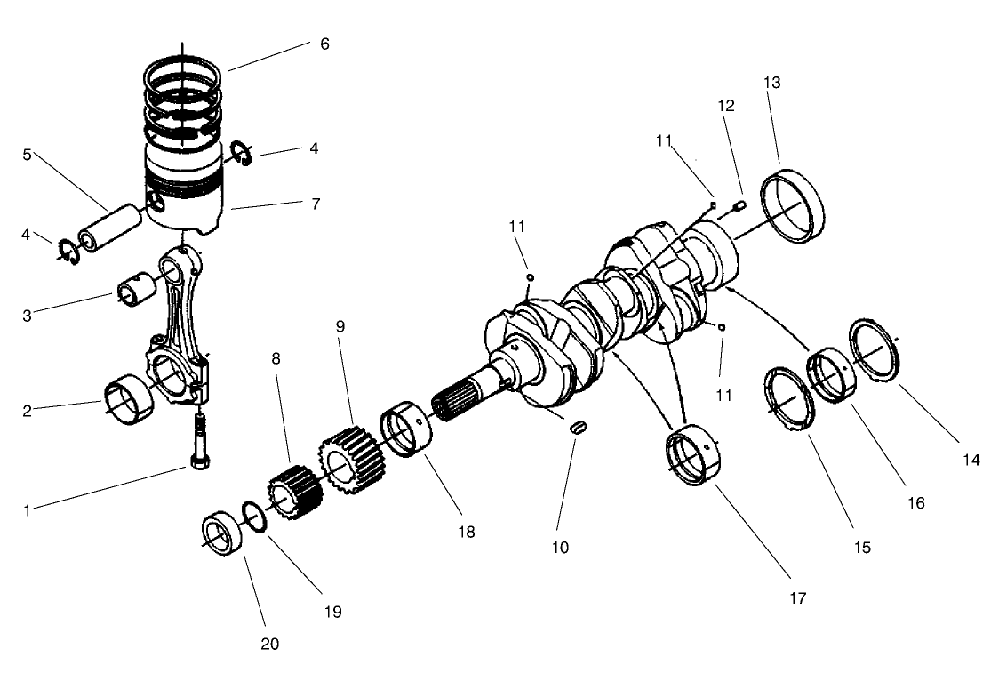 Piston & Crankshaft Assembly
