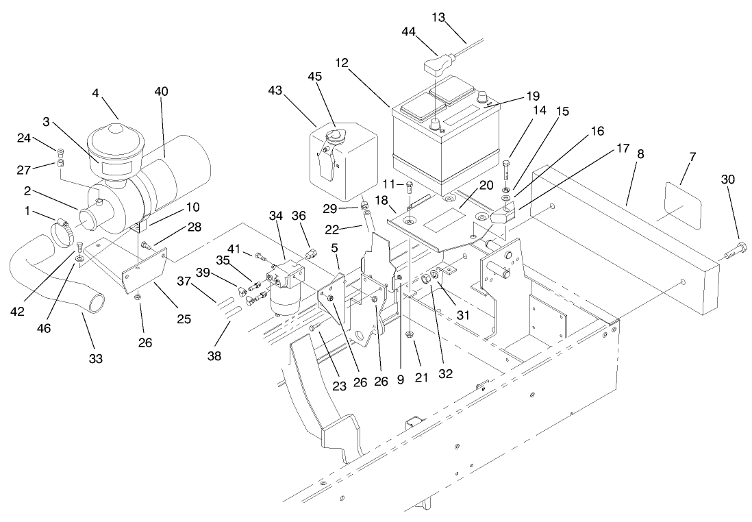 Engine Components Assembly
