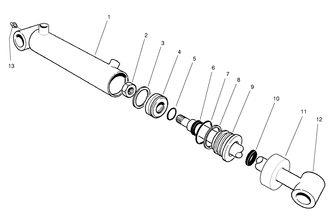 Hydraulic Cylinder No. 98-8069