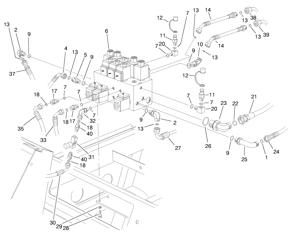 Hydraulic Control Manifold Assembly
