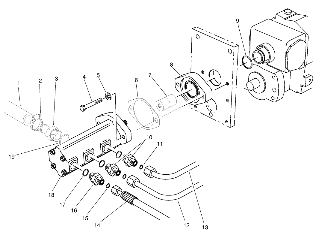 Gear Pump Installation Assembly