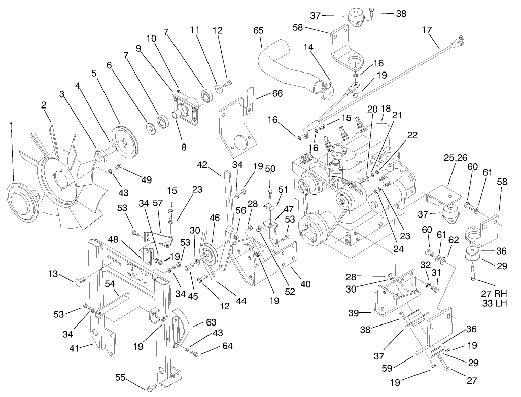Engine Installation Assembly