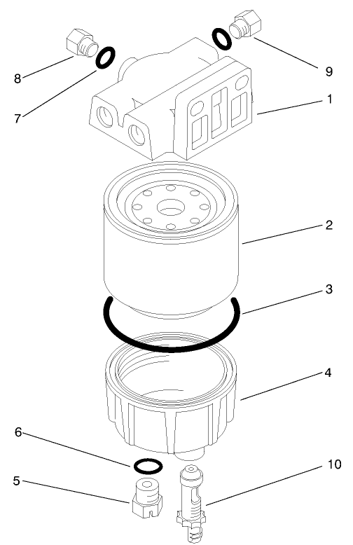 Filter, Water/fuel Separator Assembly