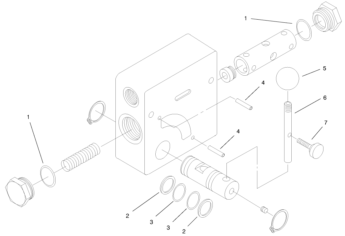 Hydraulic Valve Assembly No. 98-4733
