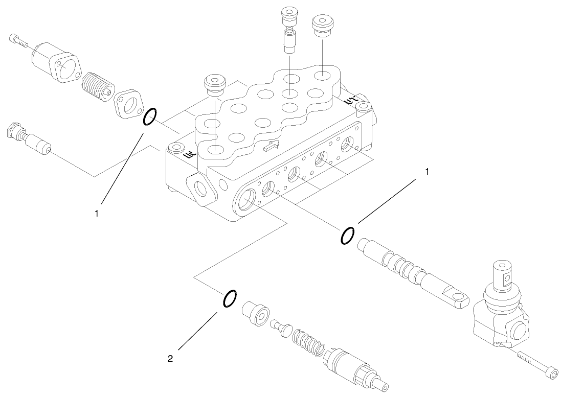 Hydraulic Valve Assembly No. 98-4732