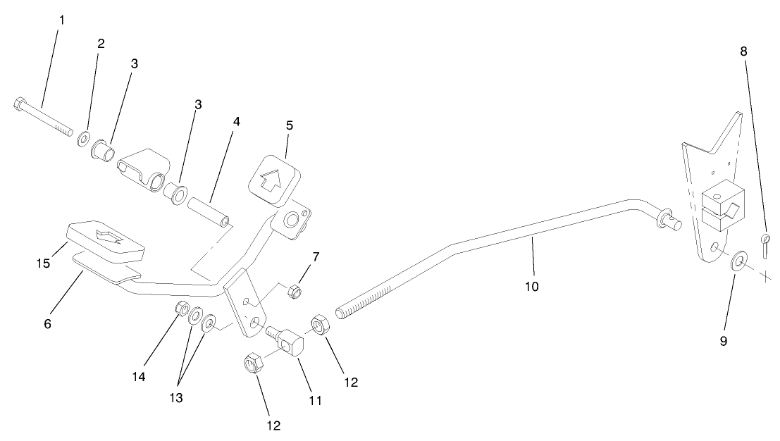 Traction Pedal Assembly