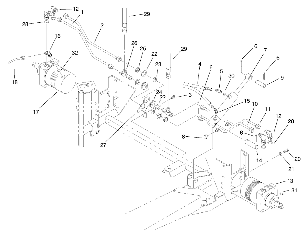 Rear Wheel Drive Assembly